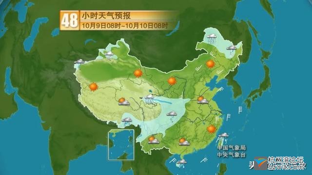 國慶長假進入最後一天今年第14號颱風燦鴻聯手冷空氣來刷存在感